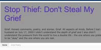 Stop Thief: Don't Steal My Grief