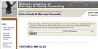 National Directory of Marriage & Family Counseling
