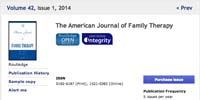 The American Journal of Family Therapy