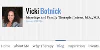Vicki Botnick, Marriage and Family Therapist Intern