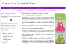Elementary Counselor Plans