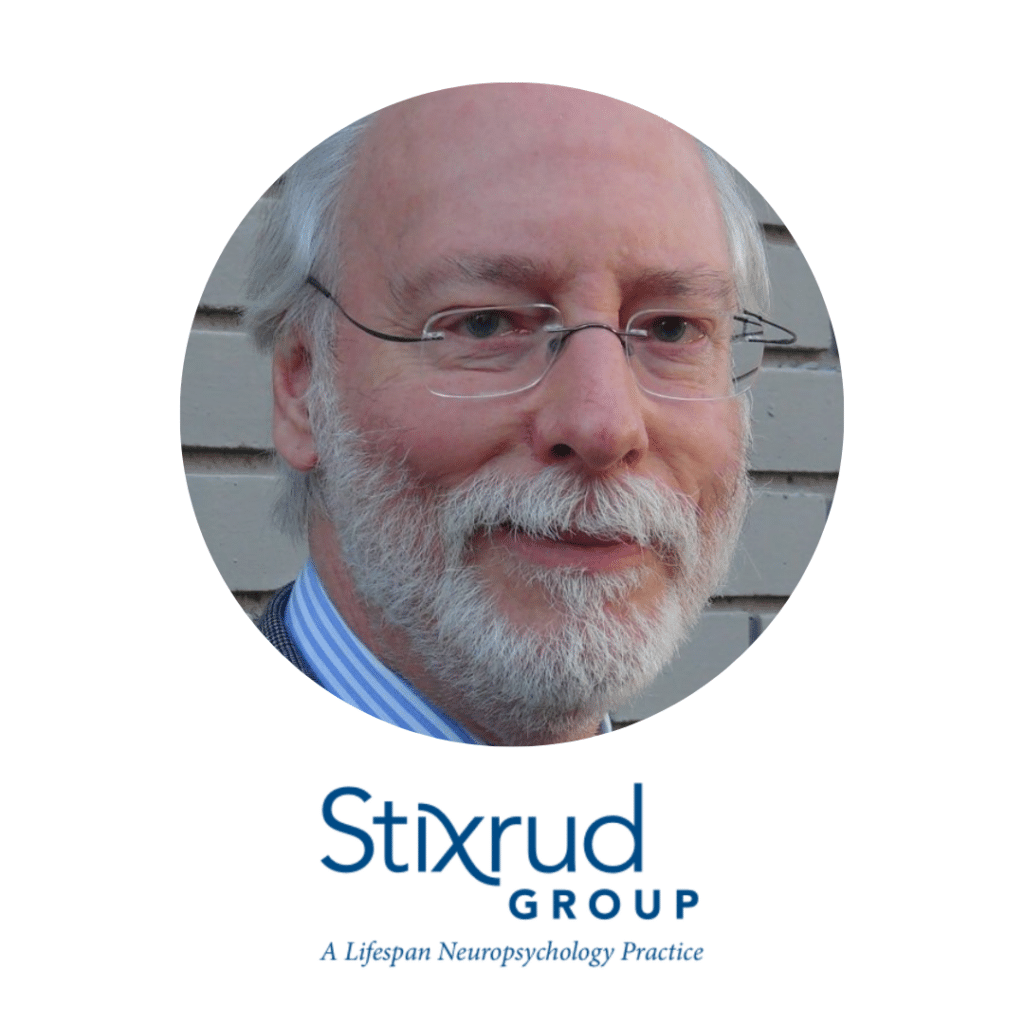 Dr. William R. Stixrud, founder of The Stixrud Group on Child Neuropsychology
